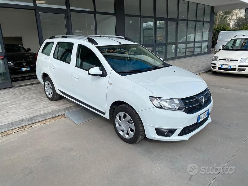 Usata Dacia Logan MCV 75 CV (55 kW) 2015 Bianco Station wagon