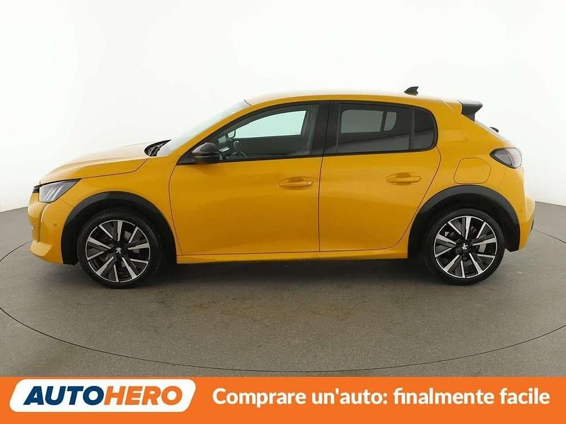 Usata Peugeot 208 GT-line 101 CV (74 kW) 2020 Giallo Utilitaria