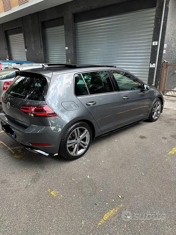 Usata VW Golf VII R-line 2017 Grigio Berlina