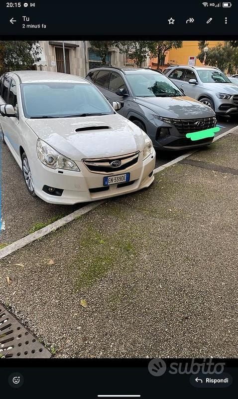 Usata Subaru Legacy 2013 Bianco Station wagon