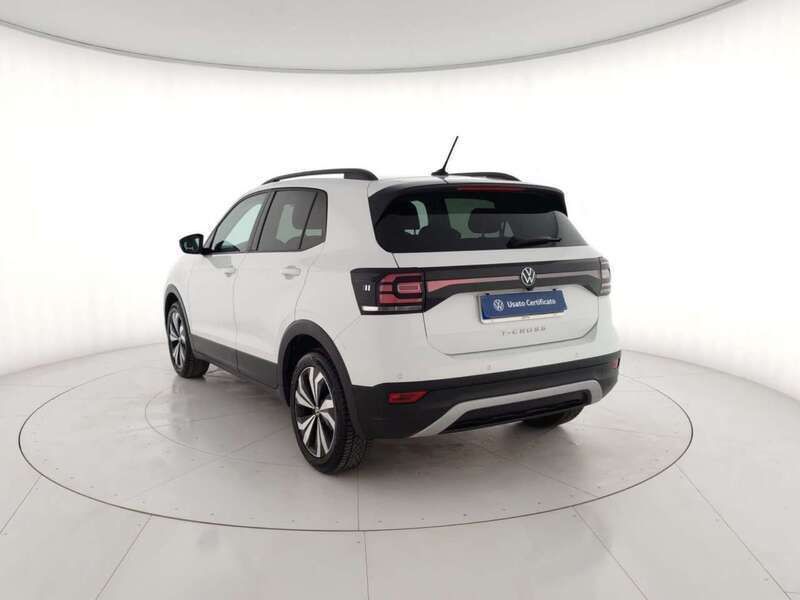 Usata VW T-Cross Style 110 CV (80 kW) 2021 Bianco SUV