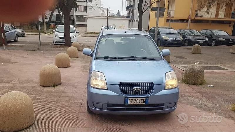 Usata Kia Picanto 75 CV (55 kW) 2005 Blu Utilitaria