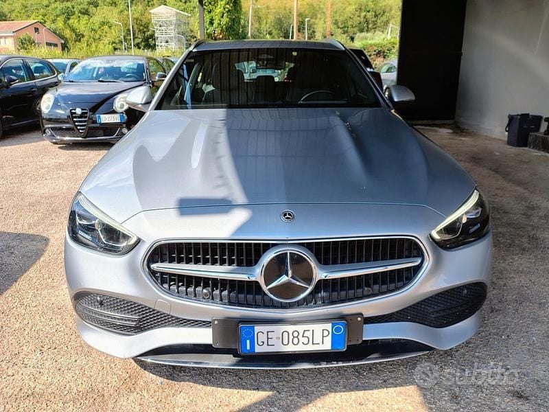 Usata Mercedes C220 Premium 200 CV (147 kW) 2021 Argento Station wagon