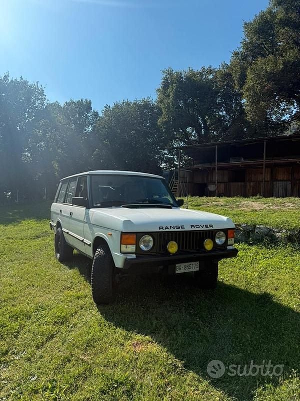 Usata Land Rover Range Rover 1985 Bianco SUV