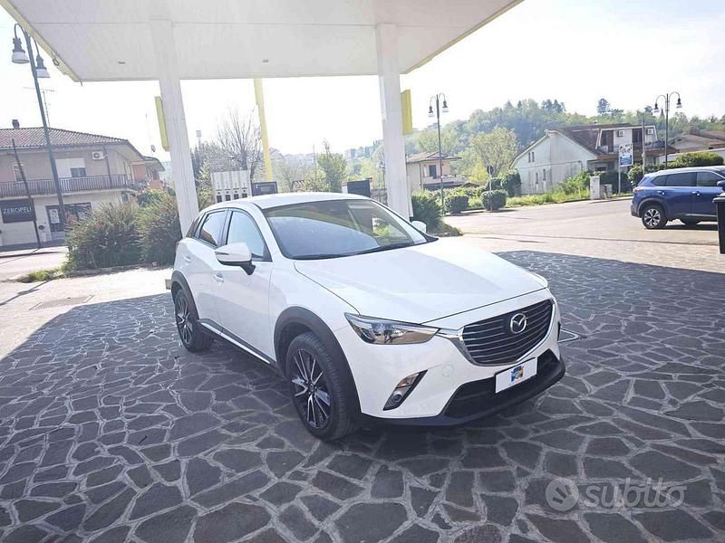Bianco Usata 2018 Mazda CX-3 Exceed SUV | 14.499 € (Buon prezzo) - Immagine 1/4