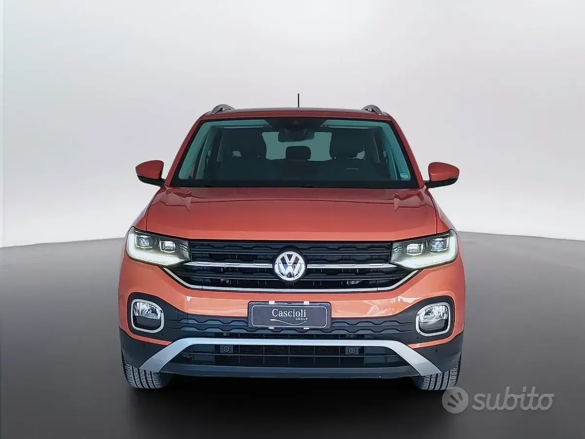 Usata VW T-Cross Advance 116 CV (85 kW) 2019 Giallo SUV
