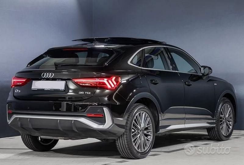 Usata Audi Q3 S-Line 150 CV (110 kW) 2024 Nero SUV