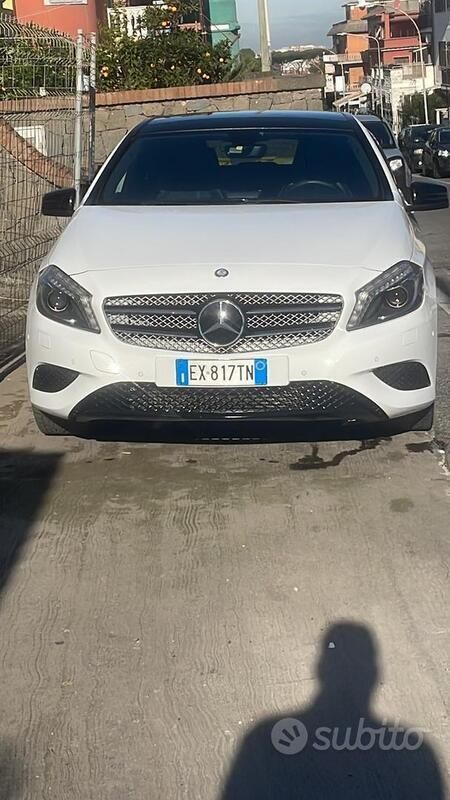 Usata Mercedes A180 109 CV (80 kW) 2013 Bianco Berlina