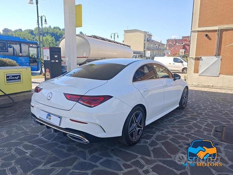 Usata Mercedes CLA180 Premium 116 CV (85 kW) 2019 Bianco Berlina