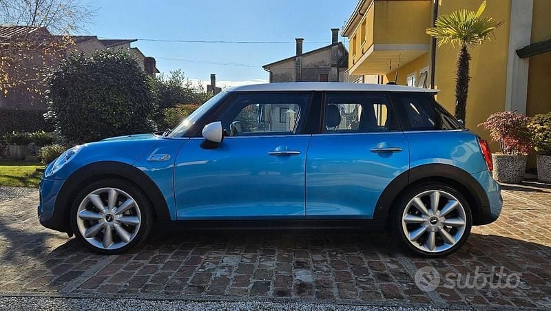 Usata Mini Cooper S 192 CV (141 kW) 2014 Blu/azzurro Utilitaria