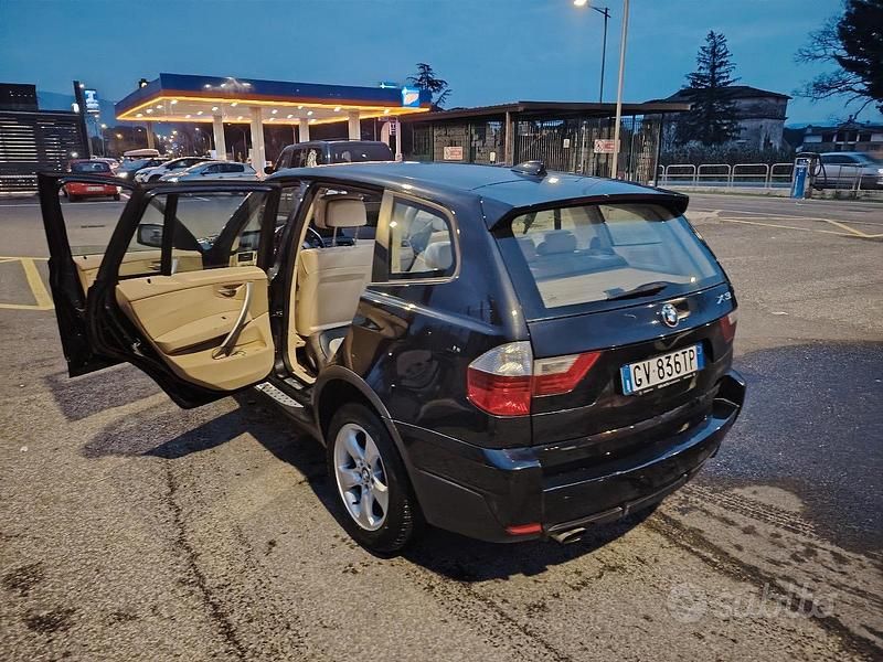 Usata BMW X3 150 CV (110 kW) 2008 Nero SUV