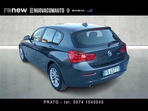 Usata BMW 116 Efficient Dynamics 2019 Grigio scuro Utilitaria