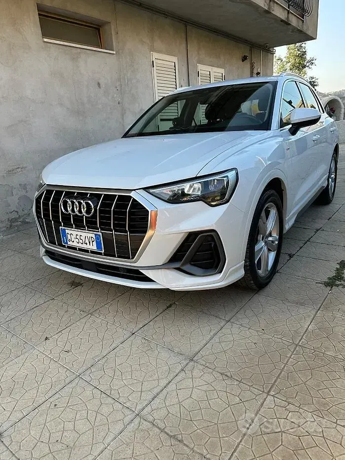 Usata Audi Q3 S-Line 150 CV (110 kW) 2020 Bianco SUV