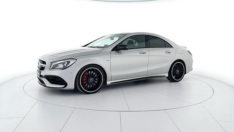 Usata Mercedes CLA45 AMG AMG 381 CV (280 kW) 2019 Argento Berlina