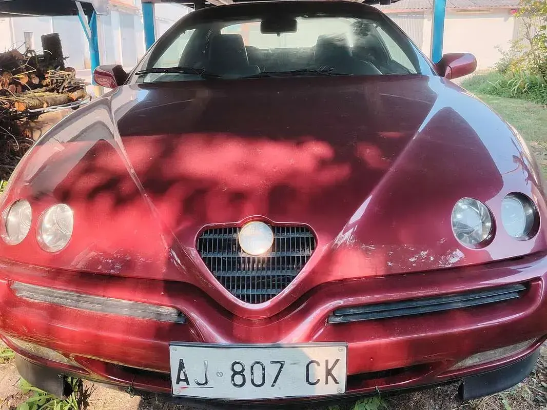 Usata Alfa Romeo GTV Lusso 150 CV (110 kW) 1997 Rosso Coupé