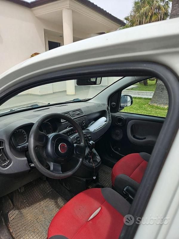 Usata Fiat Panda 75 CV (55 kW) 2014 Bianco Utilitaria