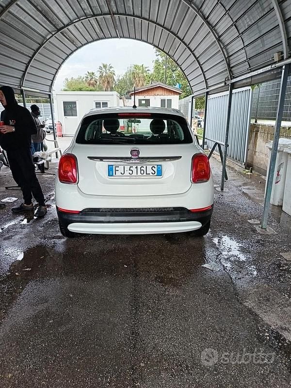 Usata Fiat 500X 95 CV (69 kW) 2017 Bianco SUV