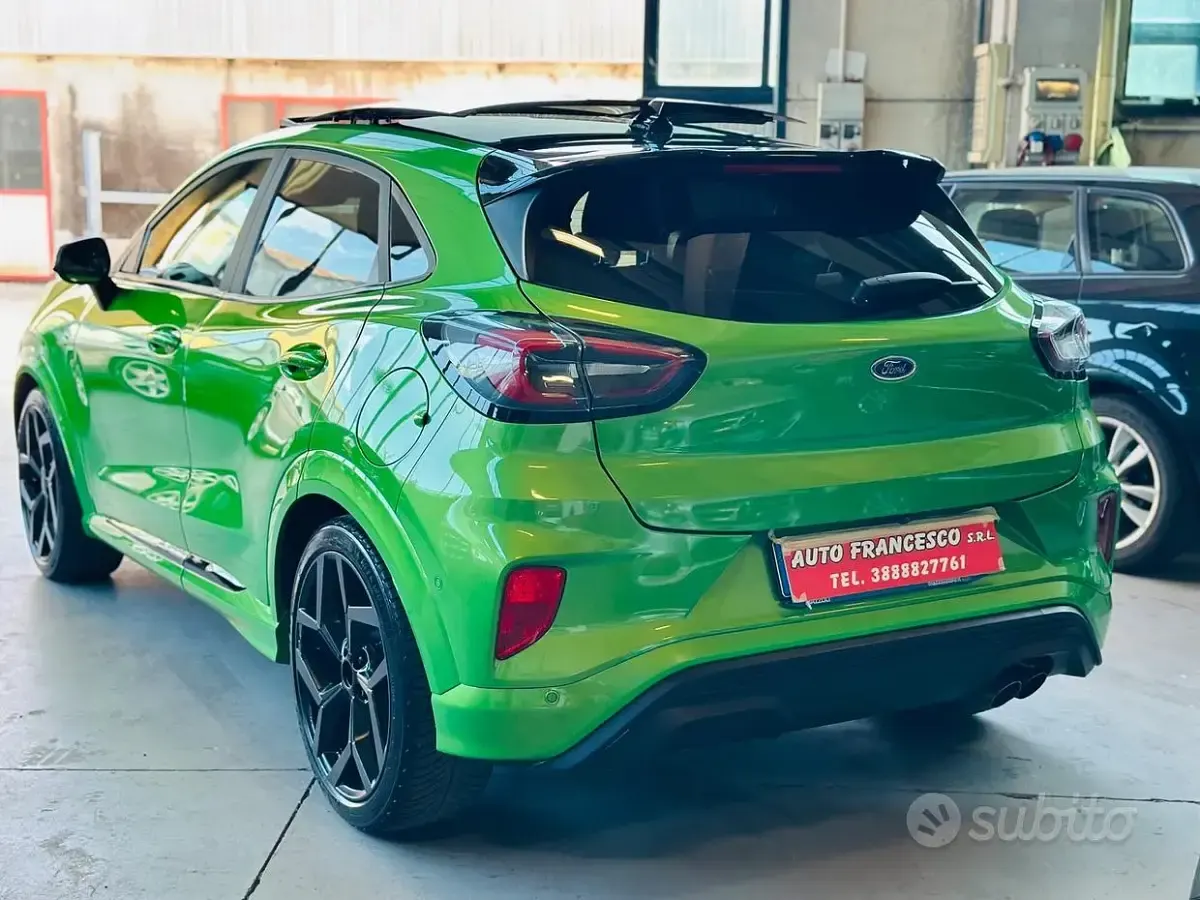 Usata Ford Puma ST 200 CV (147 kW) 2020 Verde SUV