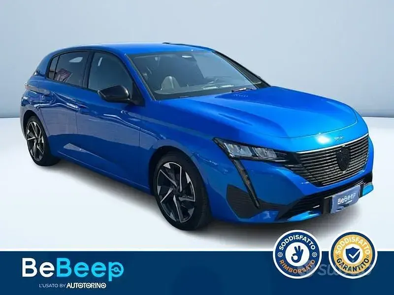 Usata Peugeot 308 Allure 131 CV (96 kW) 2024 Blu metallizzato Berlina