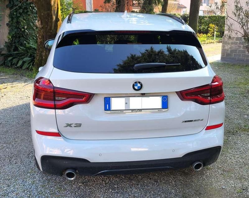 Usata BMW X3 M Sport 190 CV (139 kW) 2020 Bianco SUV