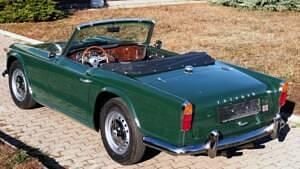 Usata Triumph TR4 100 CV (73 kW) 1965 Verde Cabrio