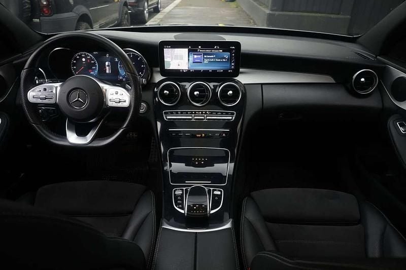 Usata Mercedes C220 Premium 194 CV (142 kW) 2021 Grigio scuro Station wagon