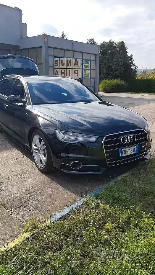 Usata Audi A6 S-Line 190 CV (139 kW) 2018 Nero Station wagon