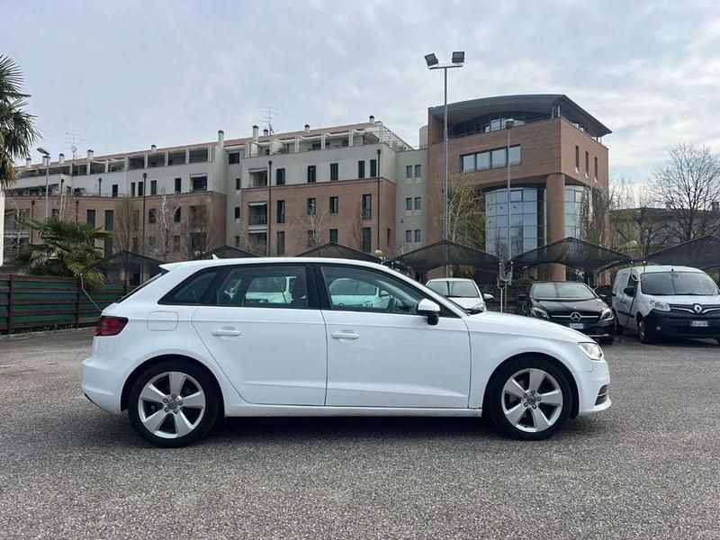 Usata Audi A3 Ambition 150 CV (110 kW) 2015 Bianco Berlina