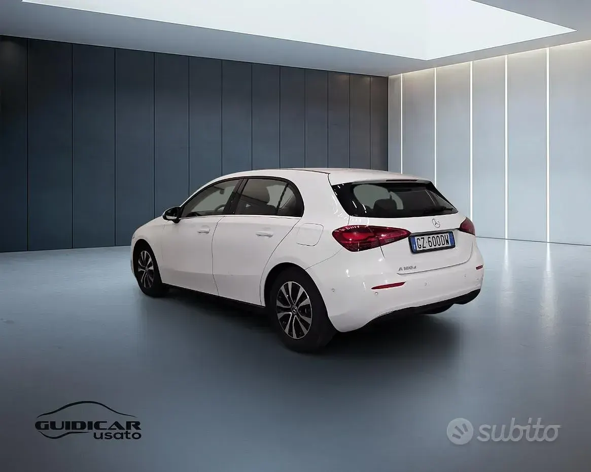 Usata Mercedes A180 Advanced 116 CV (85 kW) 2025 Bianco Utilitaria