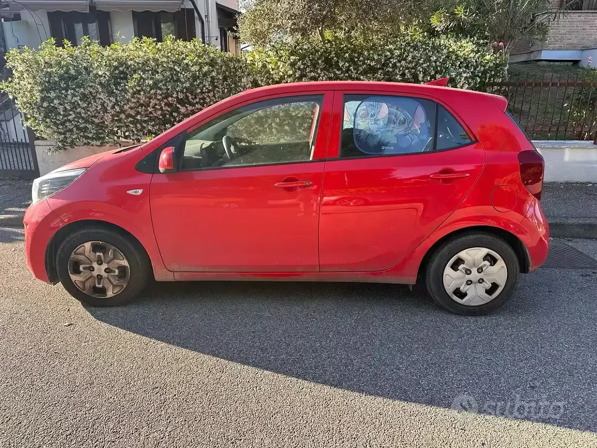 Usata Kia Picanto Urban 65 CV (47 kW) 2020 Rosso Utilitaria