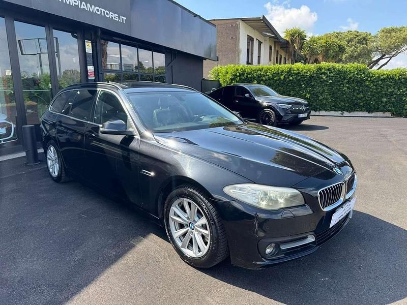 Begagnad BMW 520 190 HK (139 kW) 2015 Svart Sedan