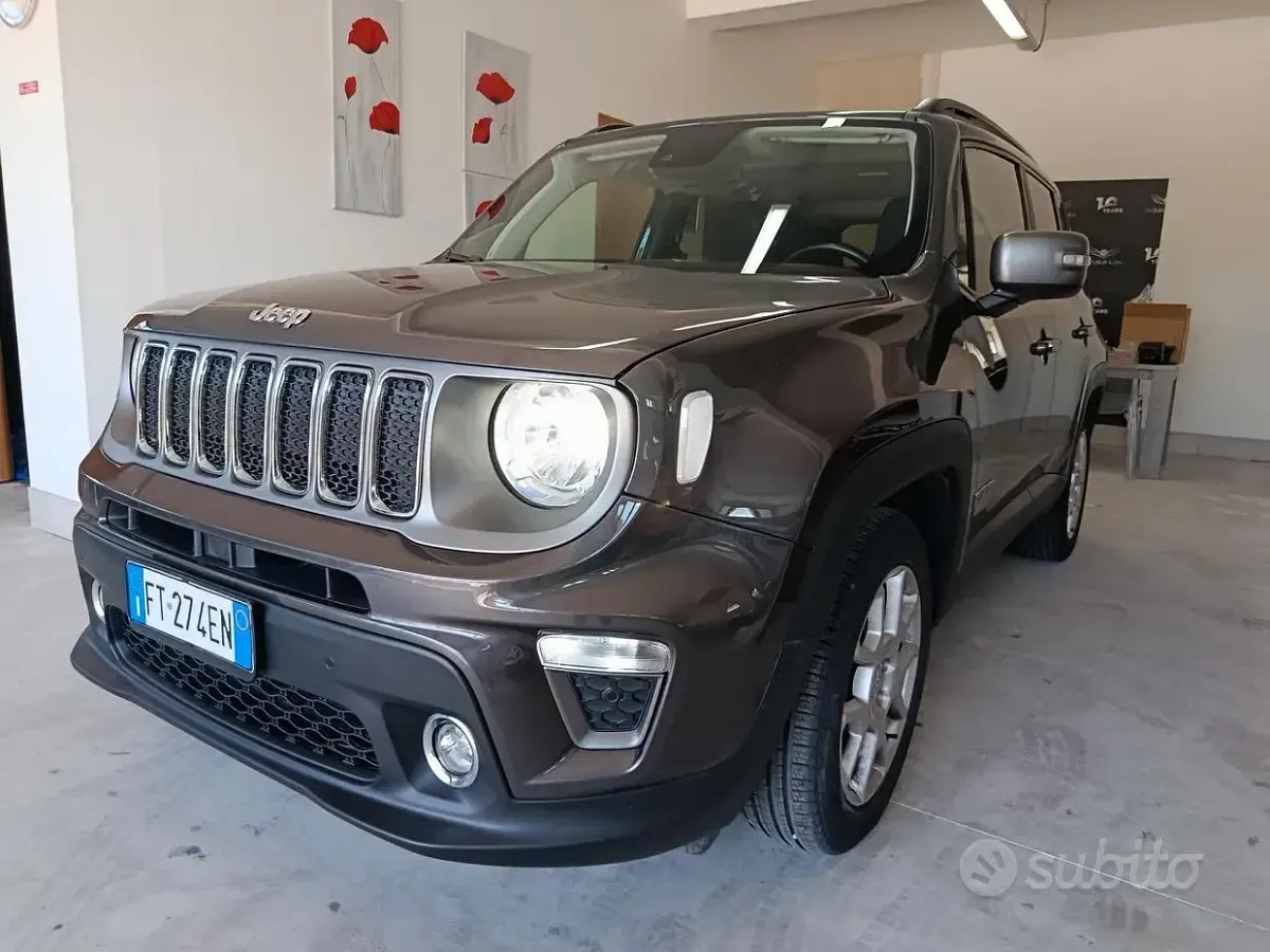 Usata Jeep Renegade Limited 120 CV (88 kW) 2018 Grigio SUV