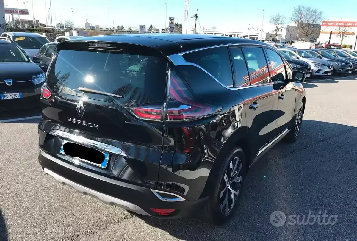 Usata Renault Espace 160 CV (117 kW) 2018 Nero Monovolume