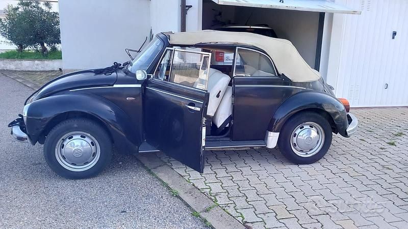 Usata VW Beetle Cabriolet 1970 Nero Cabrio