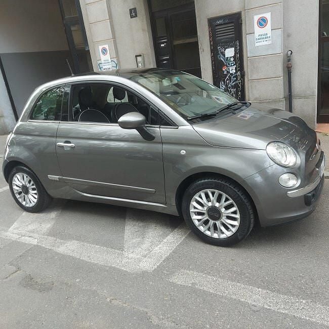 Usata Fiat 500 Lounge 69 CV (50 kW) 2014 Grigio Berlina