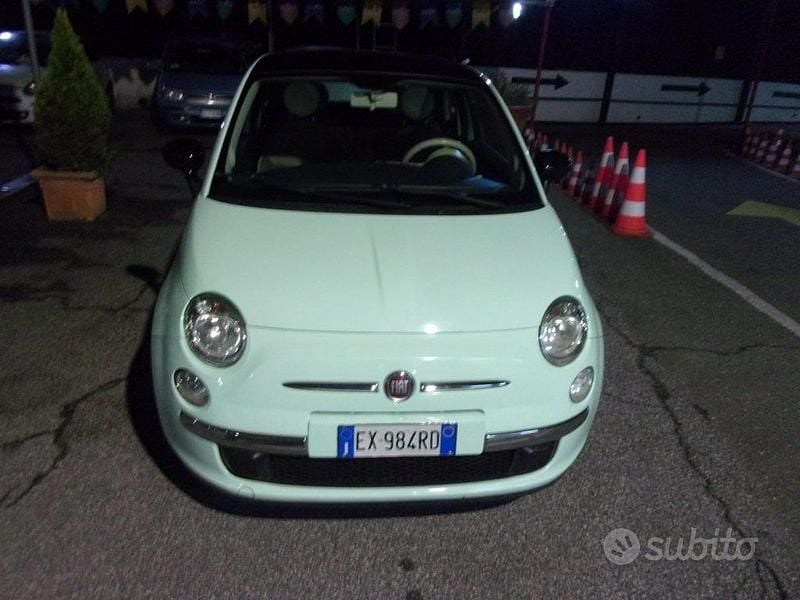 Usata Fiat 500 69 CV (50 kW) 2015 Verde Utilitaria