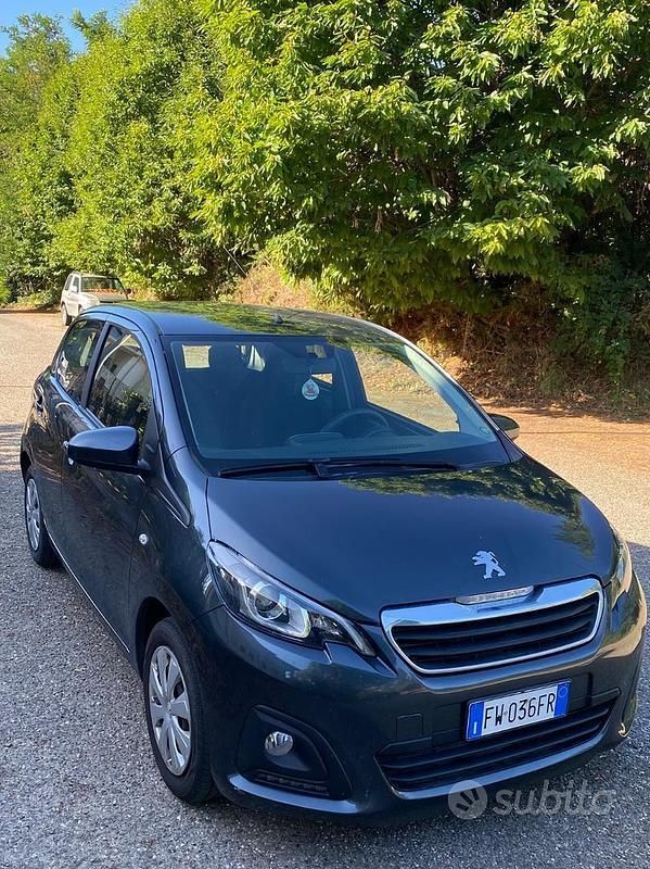 Usata Peugeot 108 Active 82 CV (60 kW) 2019 Grigio Utilitaria