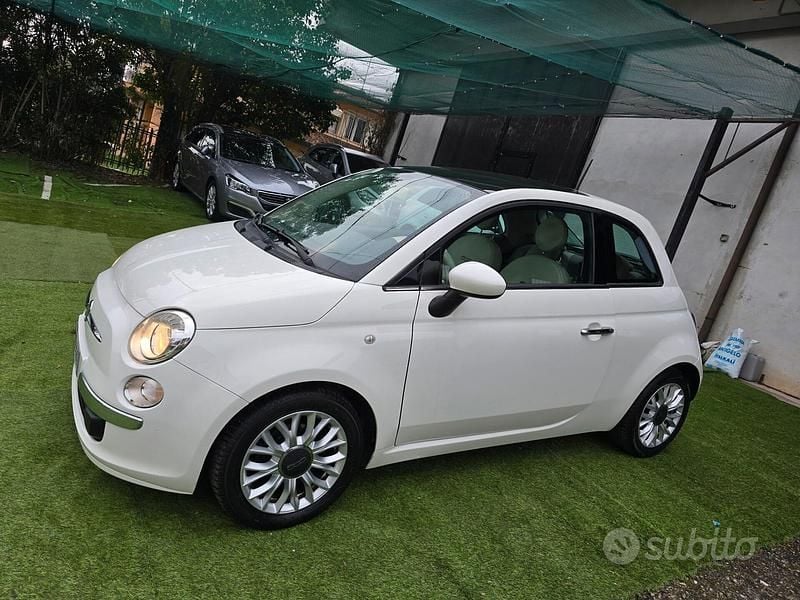 Usata Fiat 500 Lounge 69 CV (50 kW) 2015 Bianco Berlina