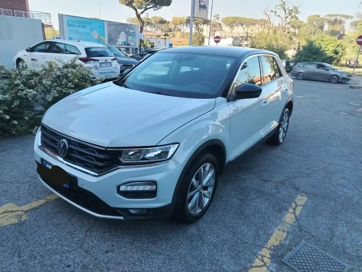 Usata VW T-Roc Advance 116 CV (85 kW) 2019 Bianco SUV