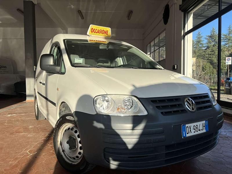 Usata VW Caddy 105 CV (77 kW) 2009 Bianco Monovolume