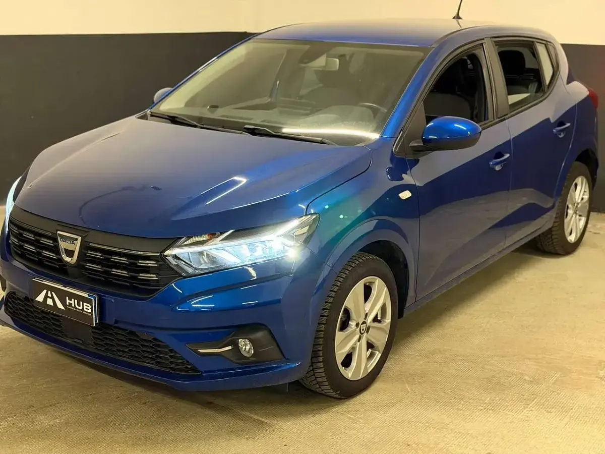 Usata Dacia Sandero Comfort 67 CV (49 kW) 2022 Blu/azzurro Berlina