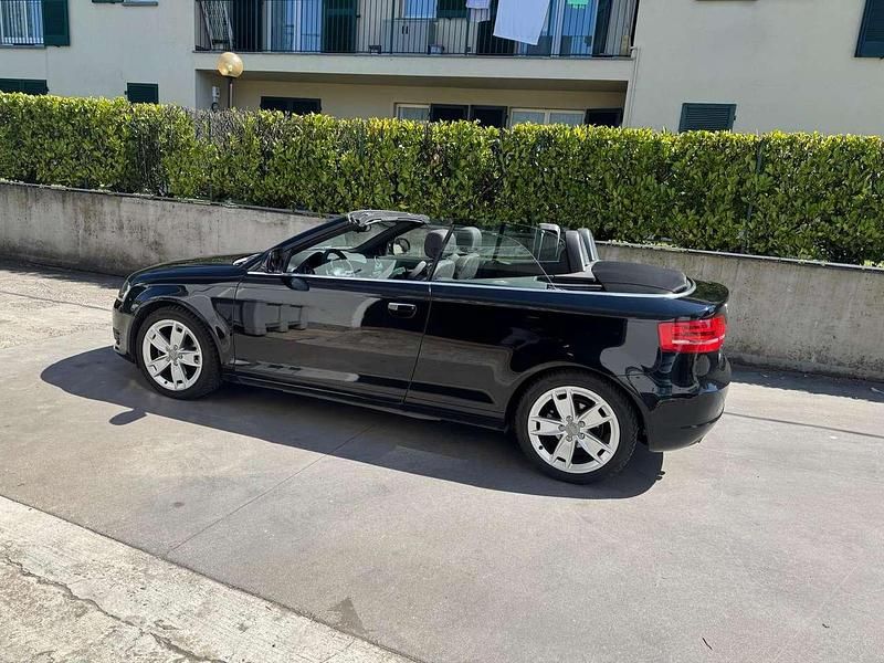 Usata Audi A3 Cabriolet Attraction 140 CV (102 kW) 2010 Nero Cabrio