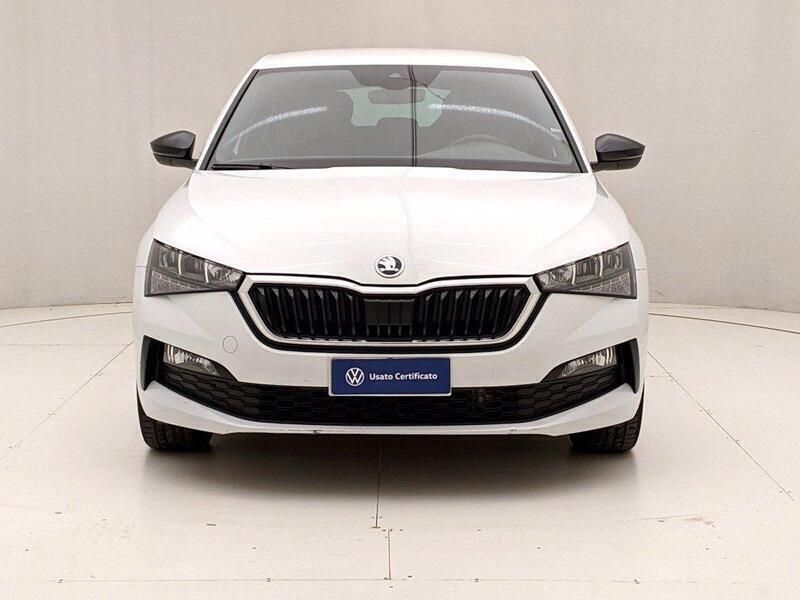 Usata Skoda Scala Sport 90 CV (66 kW) 2020 Bianco Utilitaria