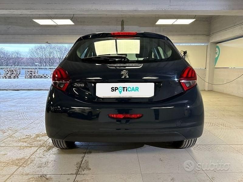 Usata Peugeot 208 Signature Sky 83 CV (61 kW) 2018 Grigio Utilitaria