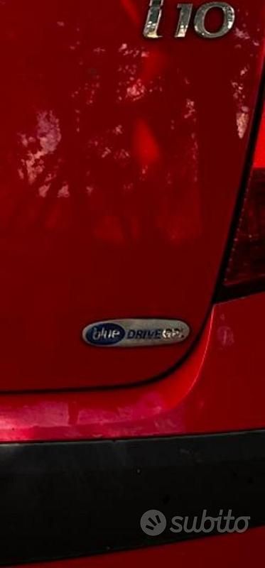 Usata Hyundai i10 2009 Rosso Utilitaria