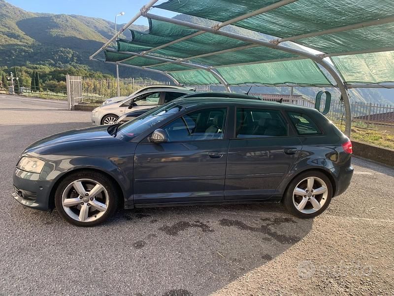 Usata Audi A3 S-Line 170 CV (125 kW) 2009 Grigio Berlina