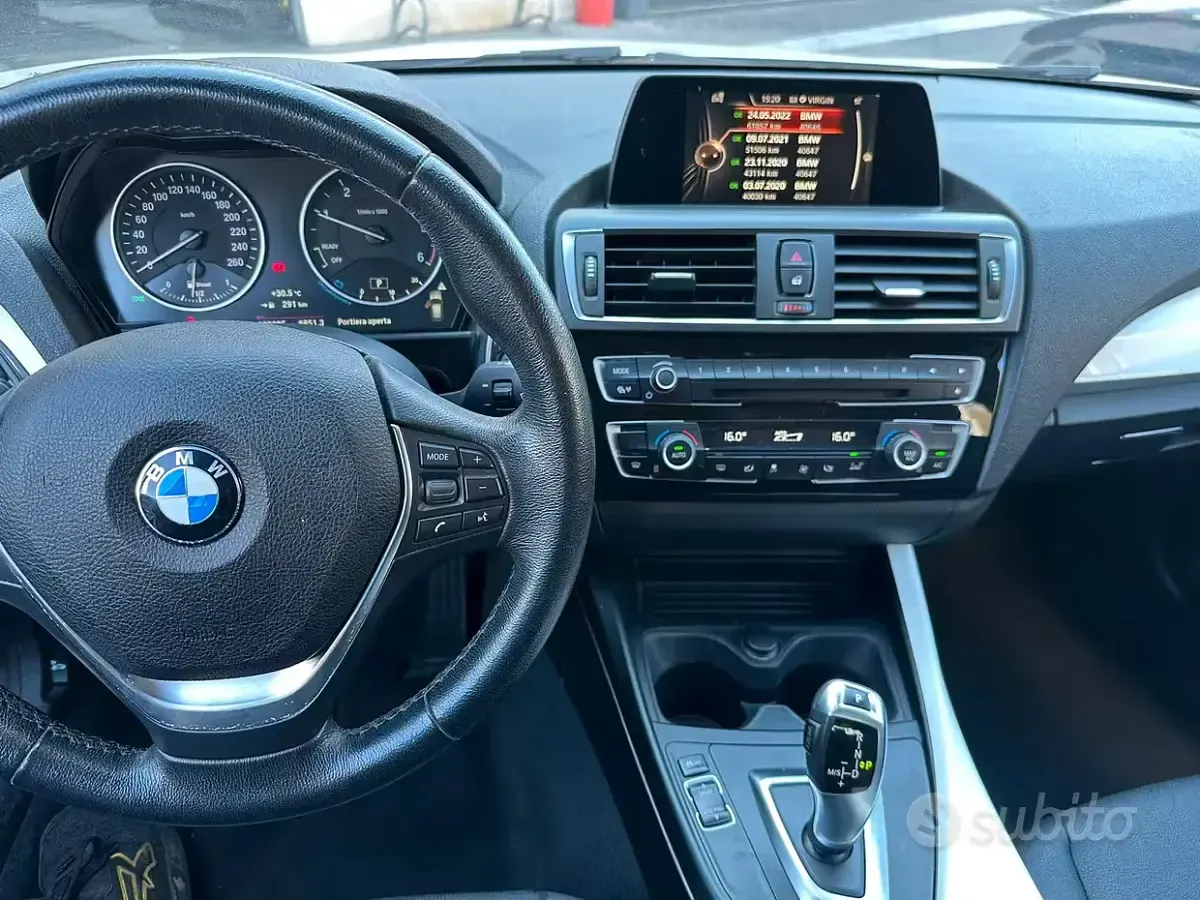 Usata BMW 116 116 CV (85 kW) 2017 Grigio Utilitaria