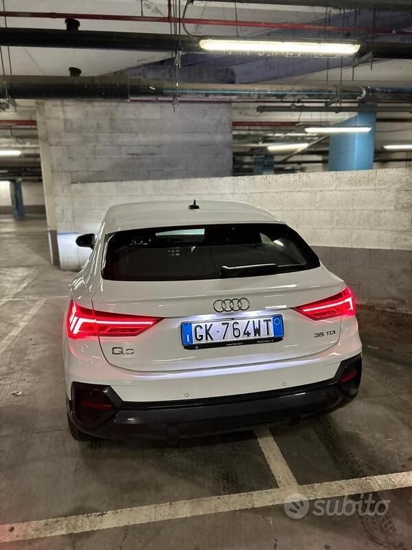 Usata Audi Q3 150 CV (110 kW) 2022 Bianco SUV