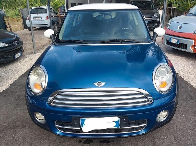 Usata Mini Cooper D 109 CV (80 kW) 2007 Blu Utilitaria