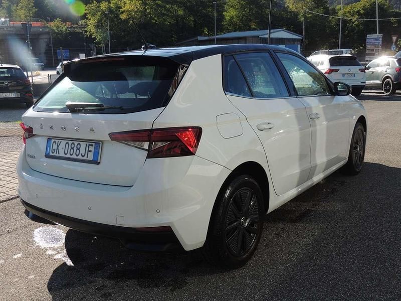 Usata Skoda Fabia Monte Carlo 80 CV (58 kW) 2023 Bianco Utilitaria